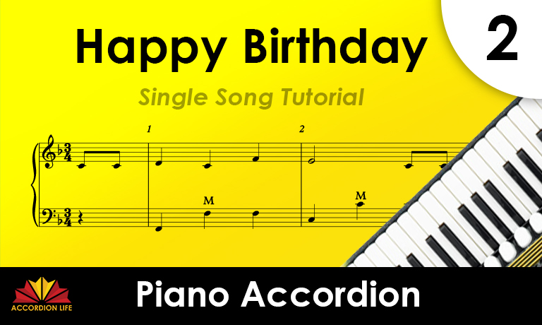 How to Play Happy Birthday on the Piano Accordion